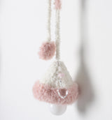 fluffy pink cozy light