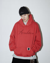 Signature Lettering Hoodie (Calypso-coral)