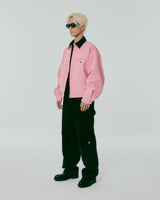 Oversized Destroyed Jacket_Pink