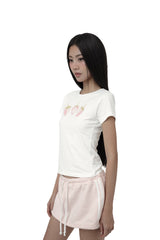 [ Pre-order ] レッドストロベリーパステルトップ