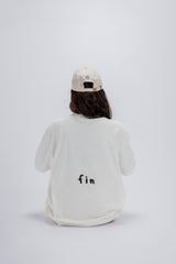 FAITH FADE CHILDHOOD MEMORIES - Bunny Oversized Tee (White)