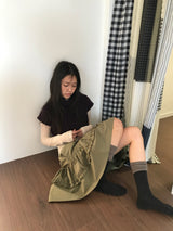ブレア ツートン ニーハイソックス(3color)