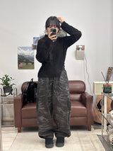 CAMO CARPENTER SNAP SWEAT PANTS