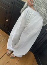 Yukane Cut Summer Wide Cotton Pants