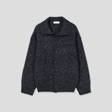 Eden high neck knit cardigan