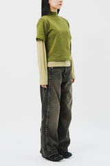 (W) Delta Wide Denim
