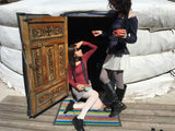 Argyle Peach Tights (3color)