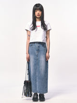 ロマンスクロップTシャツ WHITE