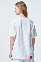 ルーズフィットTシャツ ミュージックノート