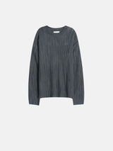 Mog bokashi summer round knitwear