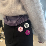 Love & Luck pin button / SET2. LUCK
