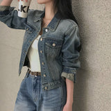 [Bellide made] Cult standard blue denim jacket