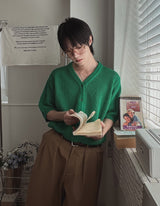 Kinto Summer Openwork Half Cardigan