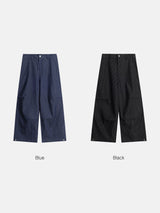 Ruton Pintuck Wide Stripe Pants 2C