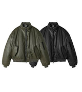 [F/W] レザーパディングブルゾン(2color)