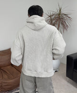 Fron Waffle Burton Hood Zip-Up