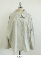 Baren Trench Half Coat Bomber Jacket