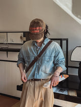 Morris two pocket denim shirt