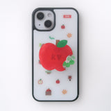 アップルファームフォンケース (glass bumper)