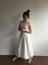 Whipped Cream Balloon Skirt (3color)