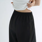 [Baenty] Back-Banding Two-Pleat Wide Slacks - 3 Colors