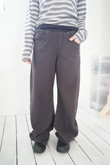 stripe waist pants (2c)