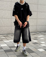 アウトサイドトラック ブロックコアTシャツ 4C