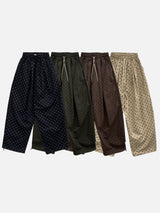 Polka Dot Wide Balloon Pants (2c)