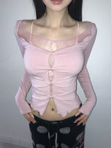Bocchi layered top (2 color) 