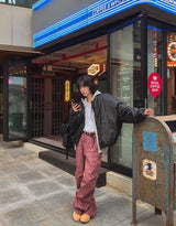 Utility Washing Wide Cargo Pants
