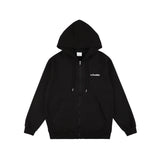 バックプリントロゴZIPパーカー