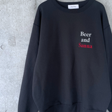 OneDrop Beer and Sauna 刺繍logo sweat