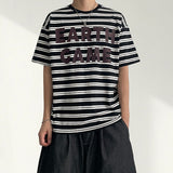 Game striped short-sleeve T-shirt (3 colors)