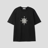 サンディアルプリンティングショートスリーブTシャツ