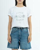 Circle Friends T-Shirt - White(UNISEX)