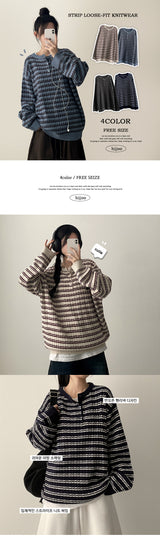Linky Dangara Snap Round Knit