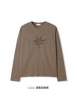 No.1366 チェックスターパッチTシャツ (3color)