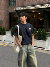 クワイア パッチ エンブロイダリー 半袖Tシャツ