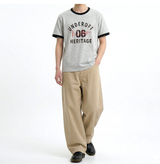 エッセンシャルスタンダード半袖リンガーTシャツ ビンテージメランジ