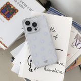 BLUE CLOVER CLEAR CASE