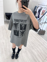 VENTIQUE Pigment Dark Angel T-shirt 3color
