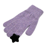 Star Wool Gloves [Purple]