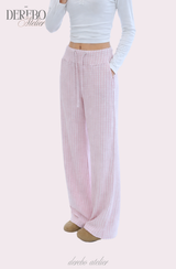 mood check cotton banding casual pants (REGULAR TYPE)