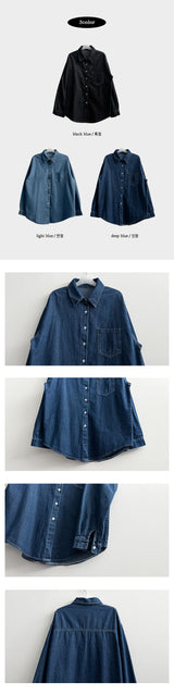 Forring Overfit Daily Denim Shirt