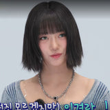 ブラックグランドオーべネックレス