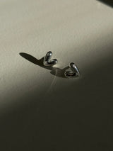 [925silver] Twinkle heart earring