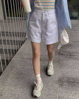Egon cotton shorts