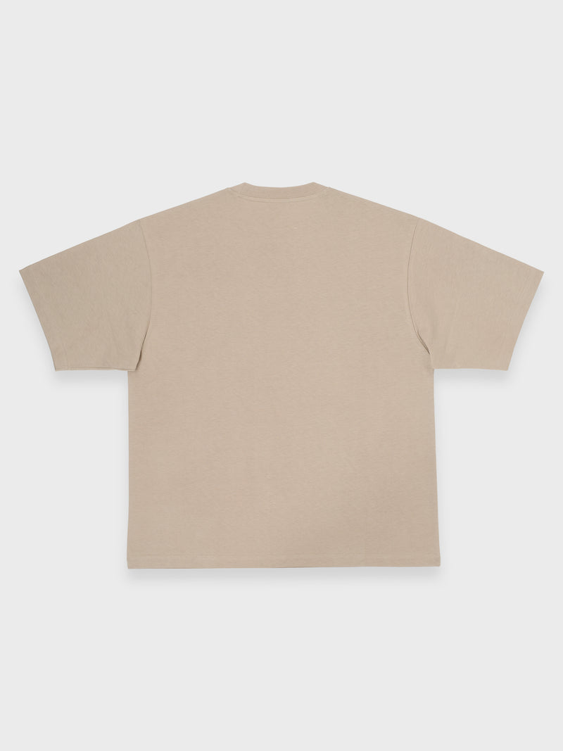 ロゴTシャツ - BEIGE