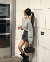 [BELLIDE MADE] Heartbeat, Basic Round Knitwear