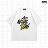 Snakey Dragon, Merry Christmas T-Shirt (White)